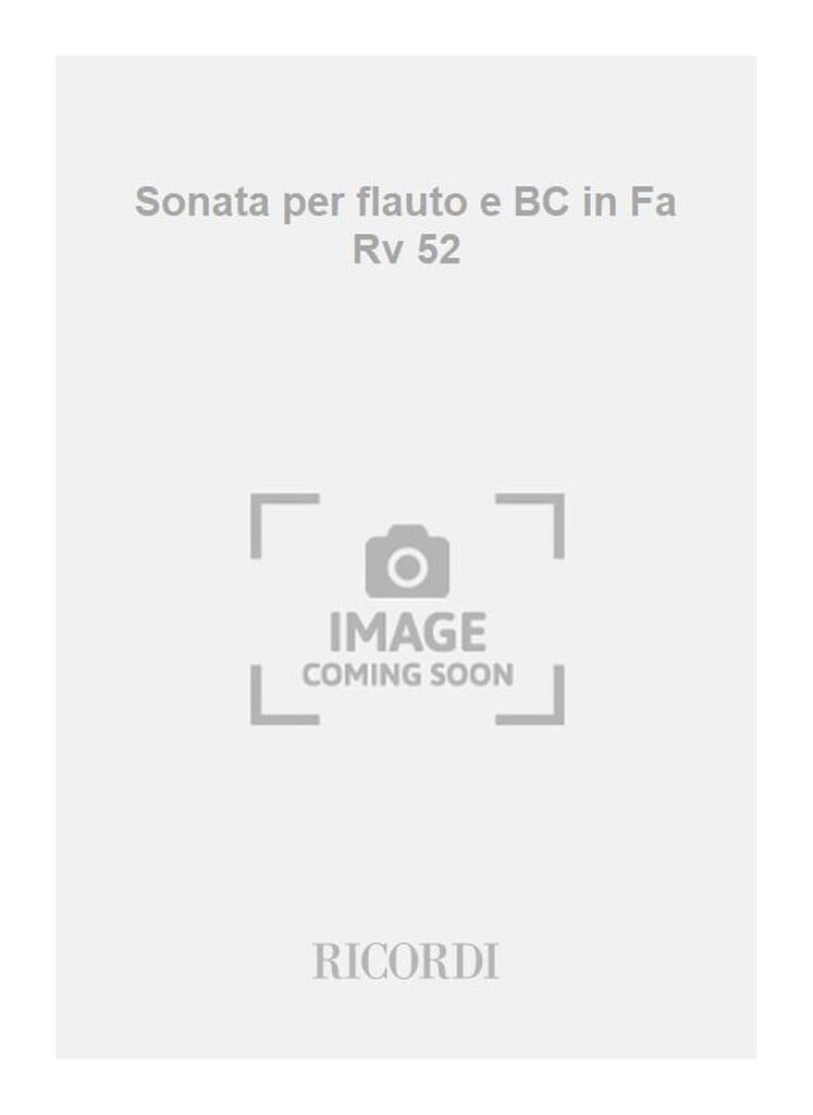 Sonate Per Strum. A Fiato E B.C.: Per Fl. Diritto